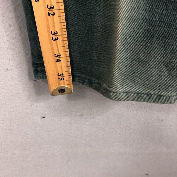 Vintage Jewells Classic Bottoms Jeans Juniors 13 Green Faded Bareback Riding - Picture 7 of 16